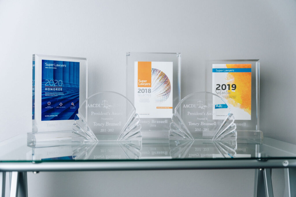 Toney Brasuell Lay Firm Awards